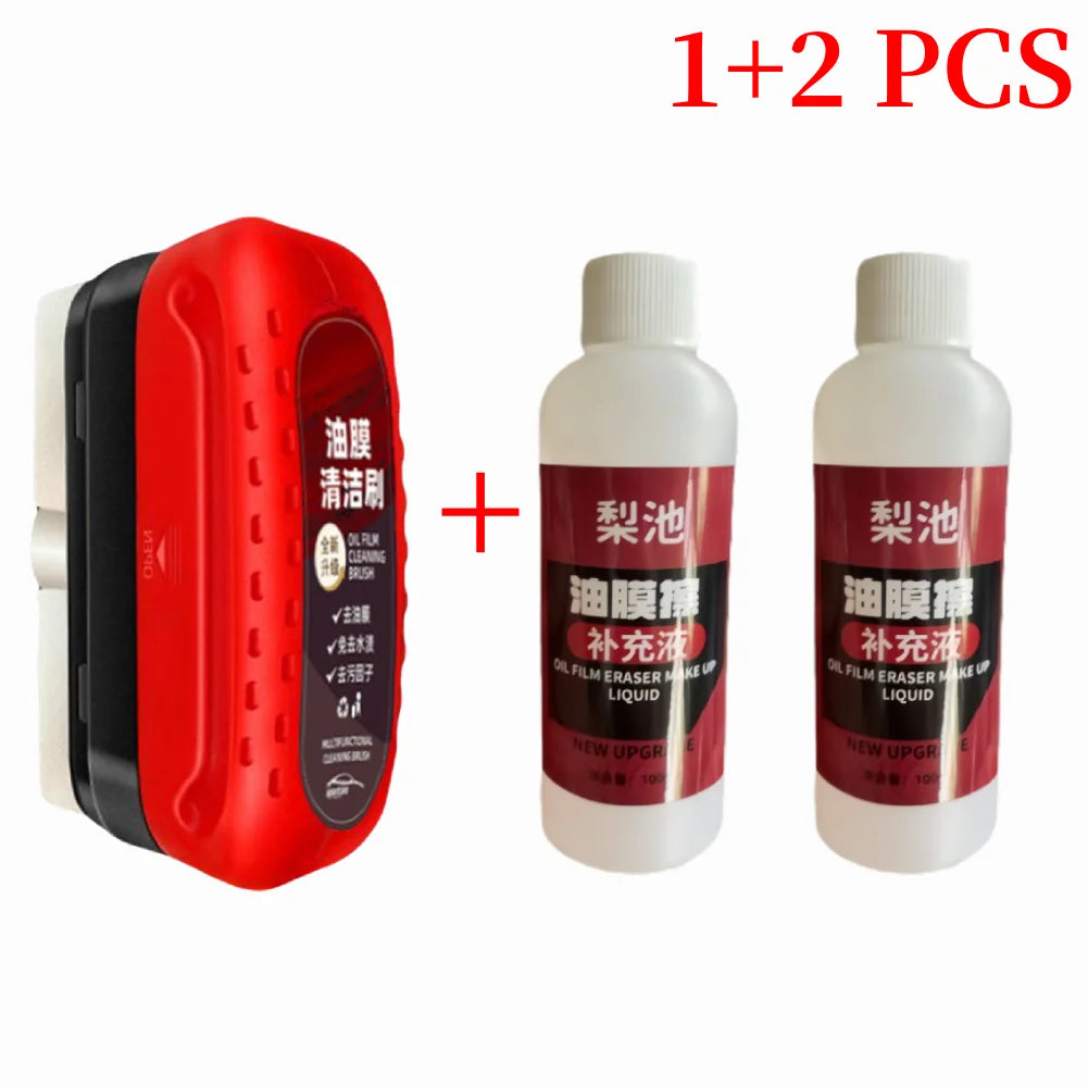 Car Glass Oil Film Remover Glass Cleaning Board Hydrophobic Glass Coating for Windshield Clear Window Auto Detailing Tool