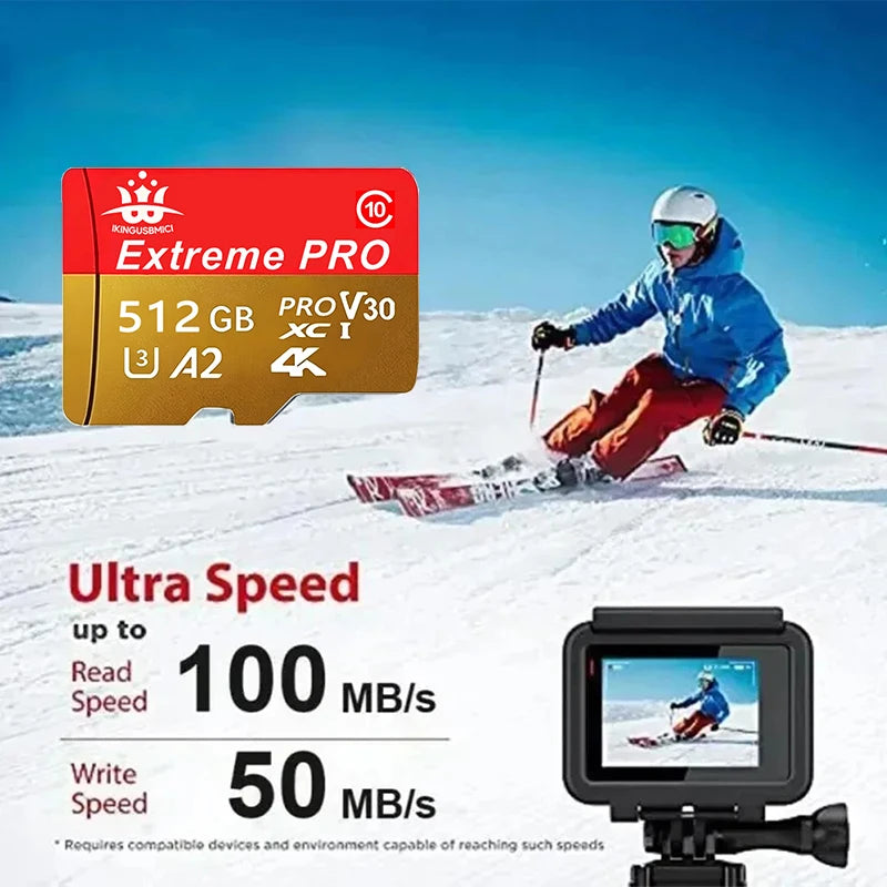 Memory Card 256GB 32GB Micro SD TF 64GB U1 V10 A1 Micro SD SDCS2 100Mb Reading Speed Class 10 Flash Micro Card for Phone