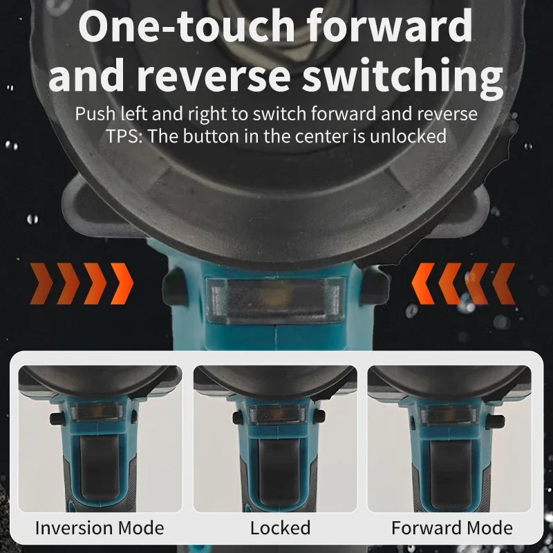 Original Makita DTW700 18V Brushless Impact Wrench Bare Unit 1/2" Square Drive Cordless Lithium Ion Tool Repair, Screwdrive
