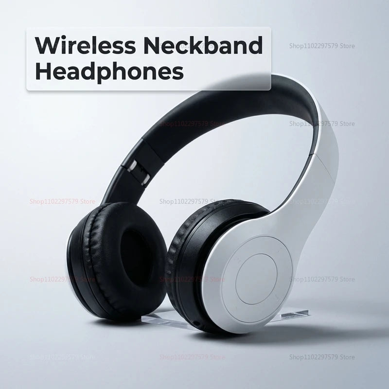 Auriculares inalámbricos Bluetooth P47, plegables, deportivos, adecuados para la oficina, el gimnasio, correr y hacer ejercicio