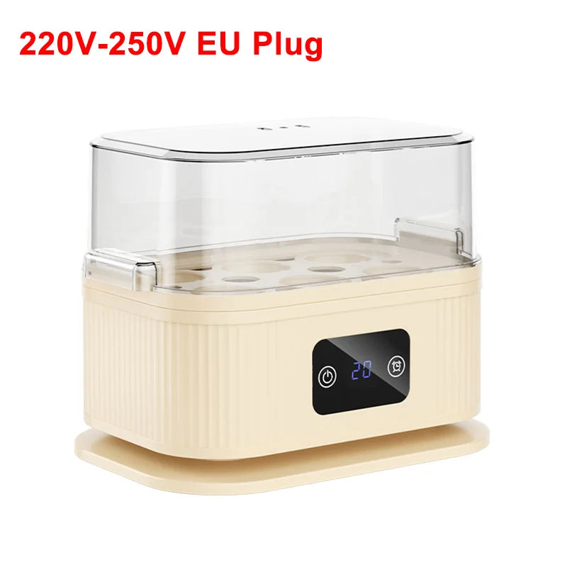 Egg Cooker with Auto Shut Off Electric Egg Cooker Steamer 6 Eggs Capacity Soft Medium Hard Boiled Egg Cooker Breakfast Machine