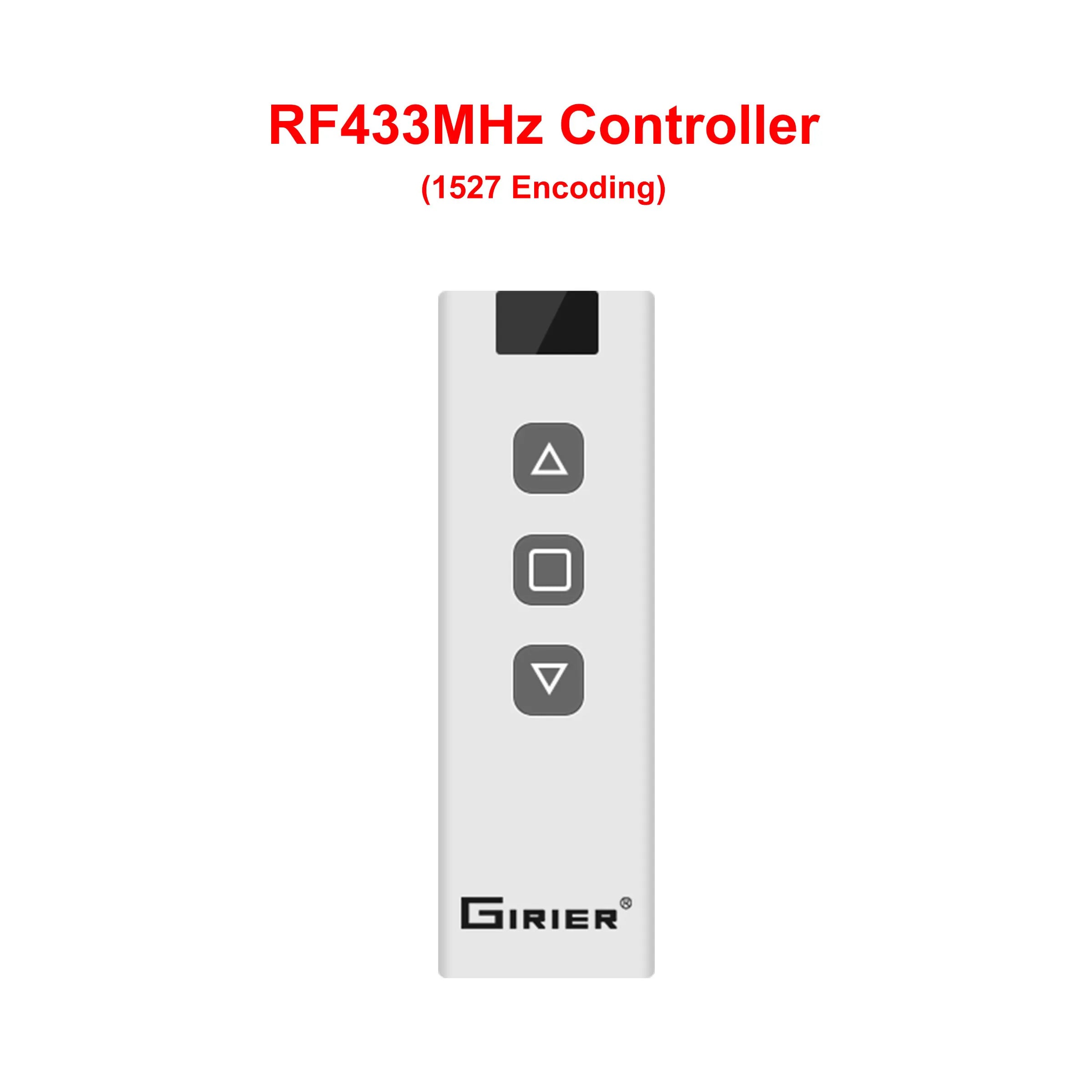 GIRIER Tuya Smart ZigBee/Wi-Fi RF433 Curtain Switch Module for Electric Roller Shutter Blind Motor 1/2CH Works Alexa Hey Google