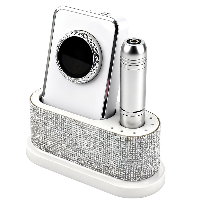 Nail Drill Bit Storage Case with Display Stand Ideal for Salon Tools and Nail Technicians