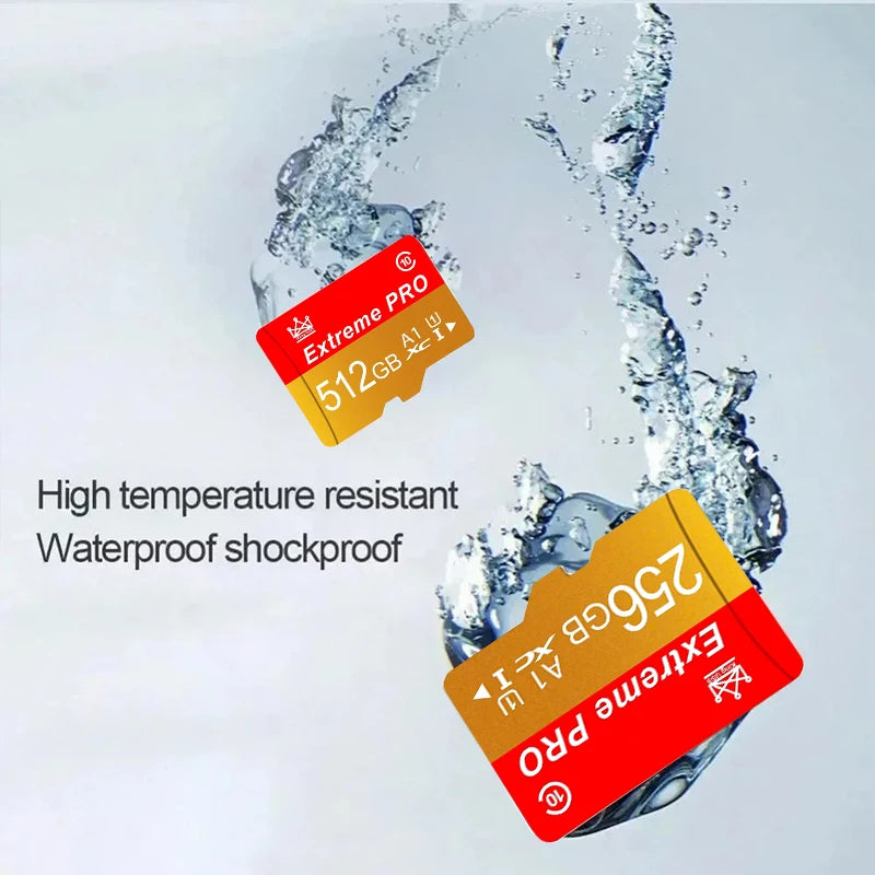 Micro Class10 32/64/128/256/512gb Memory for Smartphone Original Tf Flash Card Flash Class 10 U3 High Quality Premium High Speed