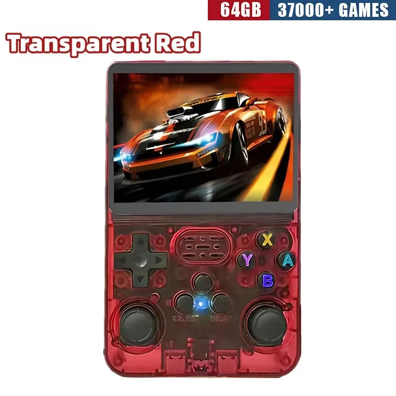 R36S Retro Handheld Console 3 5 Inch IPS Screen 64GB 128GB 256GB Portable Gaming Device with Built in Games