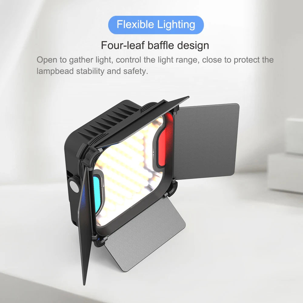 30W LED Video Light 2500K-9000K Photography Lights Fill Lamp With Magnetic Outdoor Lighting