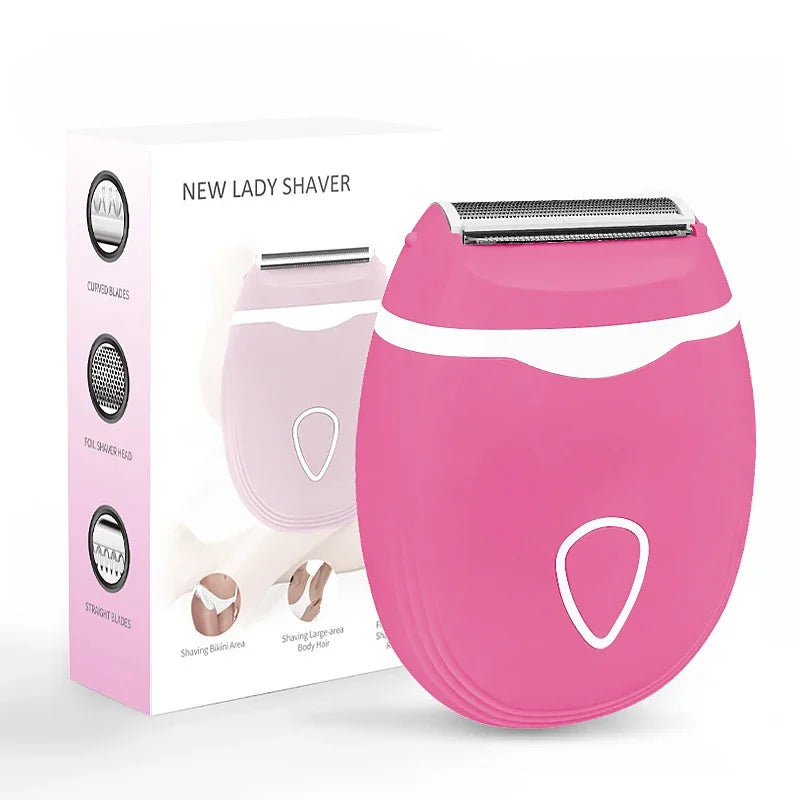 Electric Shaver For Women Electric Razor For Womens Bikini Legs Underarm Portable Trimmer Waterproof Without Black Spot SkinCare
