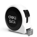 DELI 3M/5M High Precision Steel Measurement Tape System Auto Lock Tape Measure Retractable Professional Measuring Tool