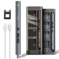 62/6 in 1 Electric Screwdriver Set Precision Handle Portable Power Tool Kits Wireless Cordless Small Bits for Phone Watch Repair