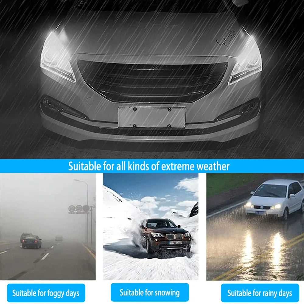 1 unidad de luz LED DRL para coche, tira flexible impermeable, faros automáticos, señal de giro blanca, luces de freno de flujo, estilo de coche 12V