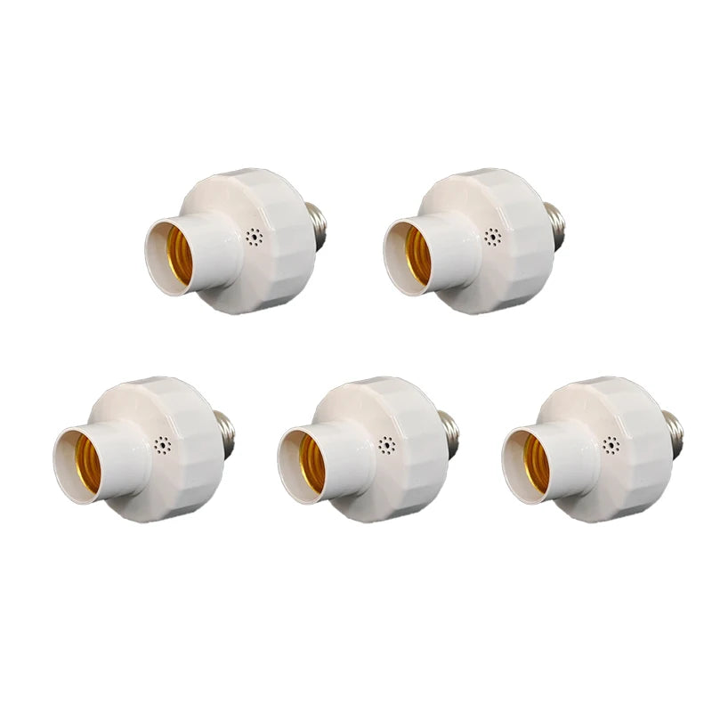 360 Degrees PIR Human Induction Motion Sensor LED Night Lamp Socket Base E27 AC 85-265V Delay Time Adjustable Switch