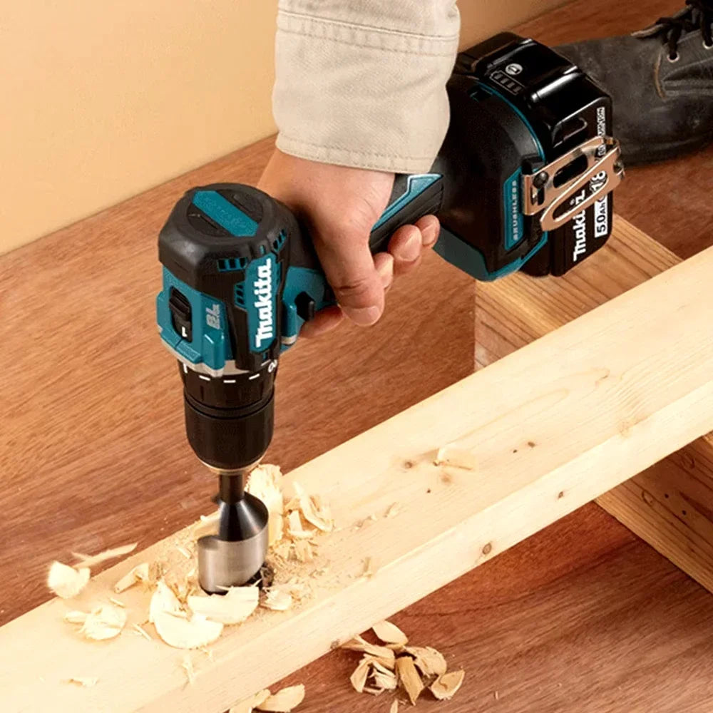 Makita DDF487 Brushless Lithium Electric Driver Electromechanical Drill Screwdriver for Makita 18V Battery, Free Delivery