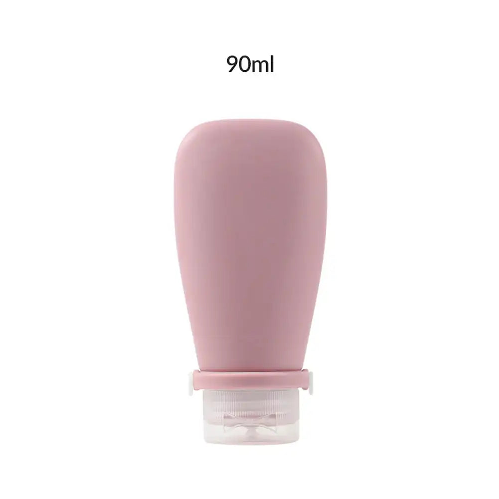 30/60/90ML Silicone Portable Travel Bottle Cosmetic Storage Refillable Lotion Bottle Leakproof Shampoo Container