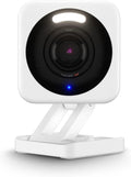 Wyze Cam v4, cámara de seguridad inteligente 2K Wi-Fi para el hogar, foco/sirena activado por movimiento, audio bidireccional, monitor para mascotas/bebés para exteriores/interiores