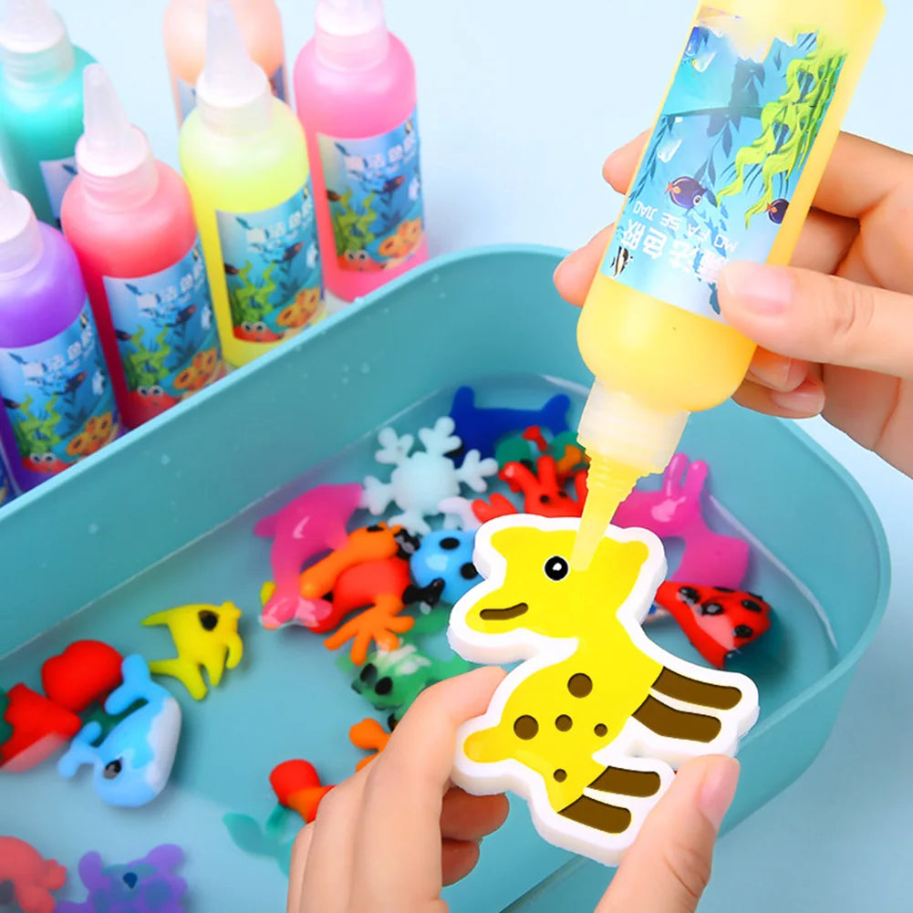 Magic Water Elf Toy Kit Water Fairy Water Gel Kit Handmade Water Toy Birthday Christmas Gifts for Kids Party Favors
