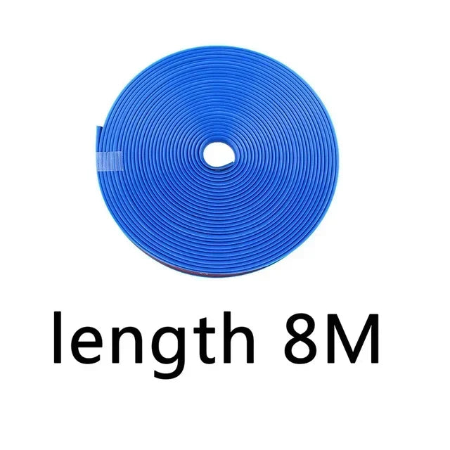 Good NEW 8M/ Roll Rimblades Car Vehicle Color Wheel Rims Protectors Decor Strip Tire Guard Line Rubber Moulding Trim Wheel Amagi