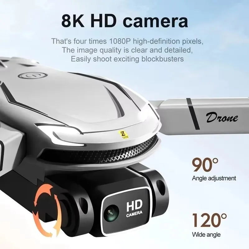 Original V88 Drone 8K Professional Aerial Dual-Camera Omnidirectional Obstacle Avoidance Mini Drone GPS Folding Quadcopter 10km