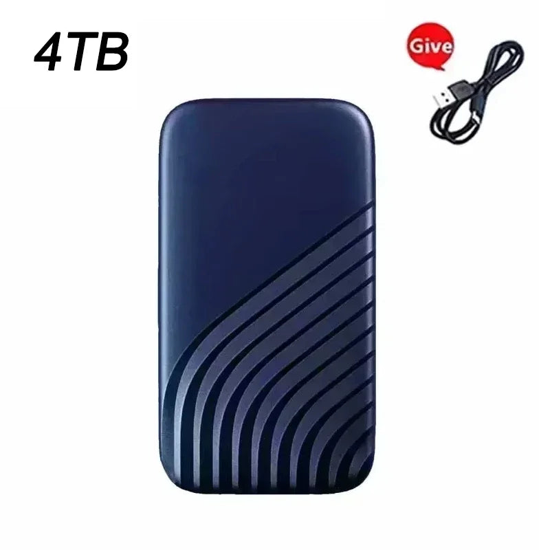 New SSD USB Flash Hard Drive External TypeC High Speed SSD USB3.1 256TB SSD Storage Portable HD Hard Disk