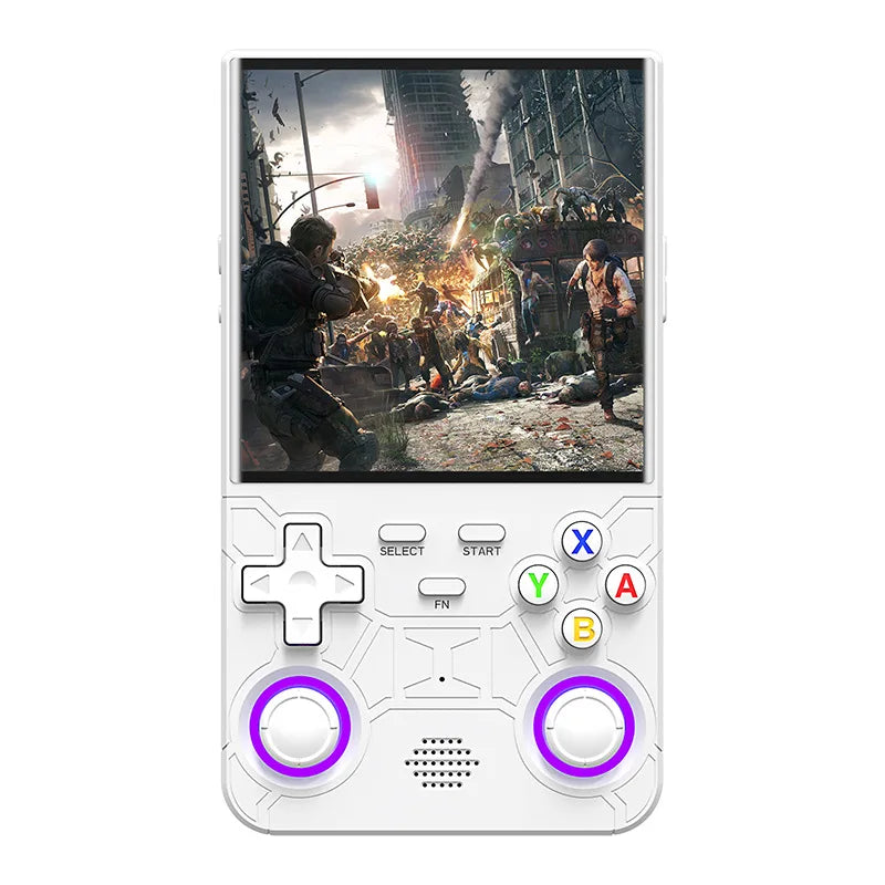 R36 Ultra Retro Handheld Game Console Linux System 4.0-inch IPS HD 4K With 64G 20000 Games Portable Pocket Game Console