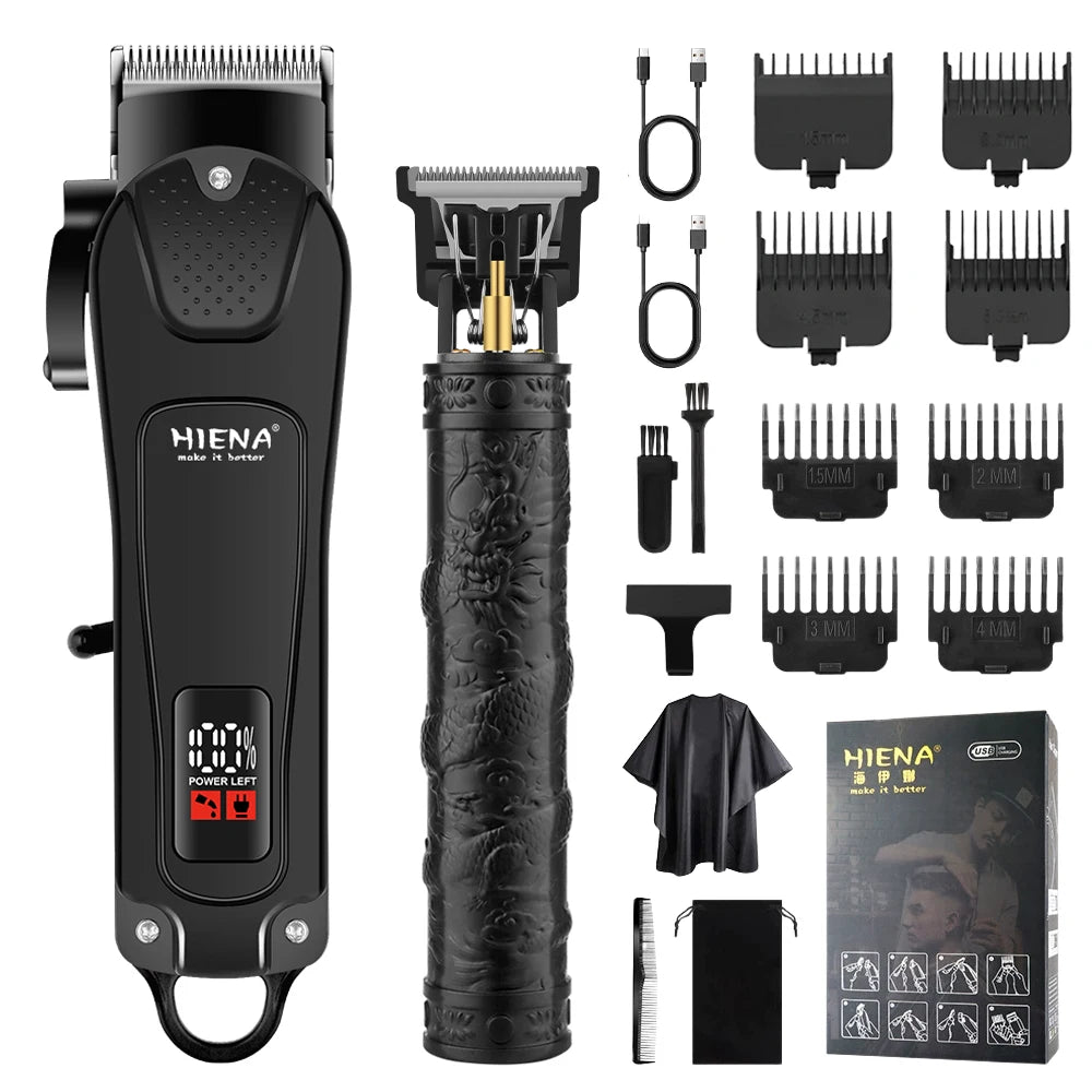Hair Trimmer New Professional Cutting Machine Electric Shaver Hair Trimmers With LCD Display Men's Hair Clipper