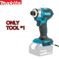Makita 18V LXT Cordless Impact Driver DTD173 Brushless Electric Drill Screwdriver Wood/Bolt T1/T2-Mode Twin LED Light 180 N·m