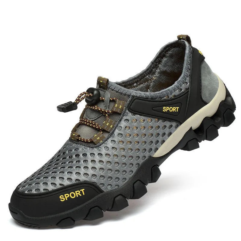Zapatillas de vadeo descalzas, zapatillas transpirables para hombre, zapatos de moda para hombre, zapatos de escalada y senderismo para hombre, playa al aire libre