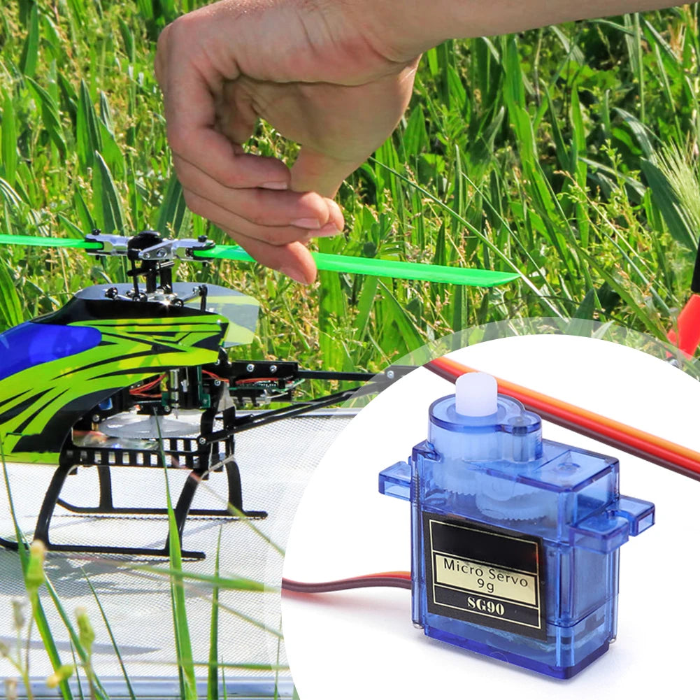 1-20pcs SG90 Servo motor micro 9g 180 360 degree mount SG90 kit without metal gear pro RC Car Toy Airplane Arduino  DIY