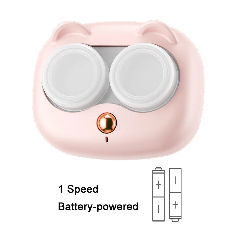 New Ultrasonic Contact Lenses Cleaner Removable Portable High Frequency Vibration Contact Lens Cleaning  For Contact Lens Care
