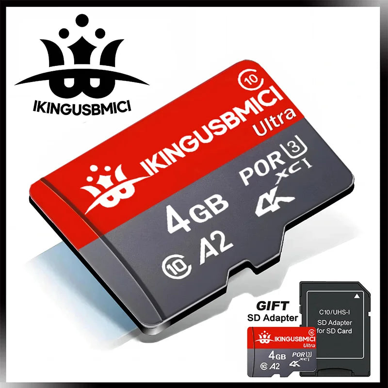 for Action Camera Memory Card for Portable Speaker Micro Memory Card SD Cards TF Cards Flash Card 64GB/32GB/16GB/512GB/256GB