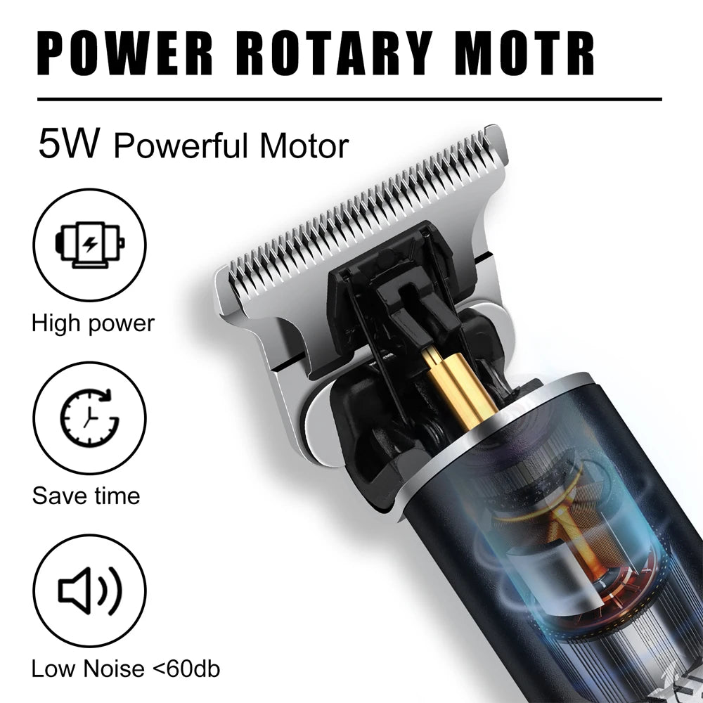 hiena Clipper Electric Hair Trimmer for men Electric shaver professional Men's Hair cutting machine Wireless barber trimmer