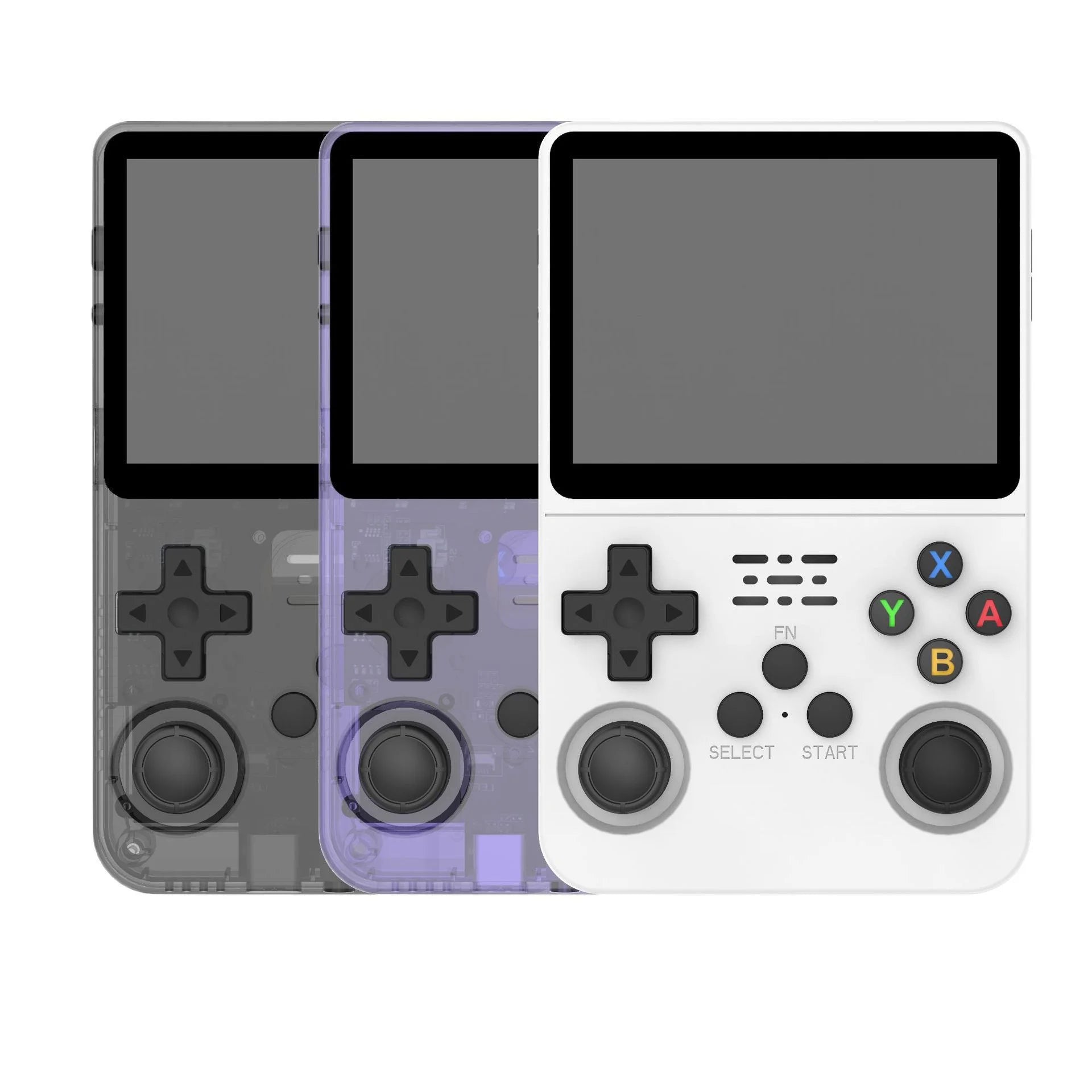 R36S Handheld Game Console Linux System 3.5-inch IPS Screen 64G 20000+ Games  Portable Pocket Game Console