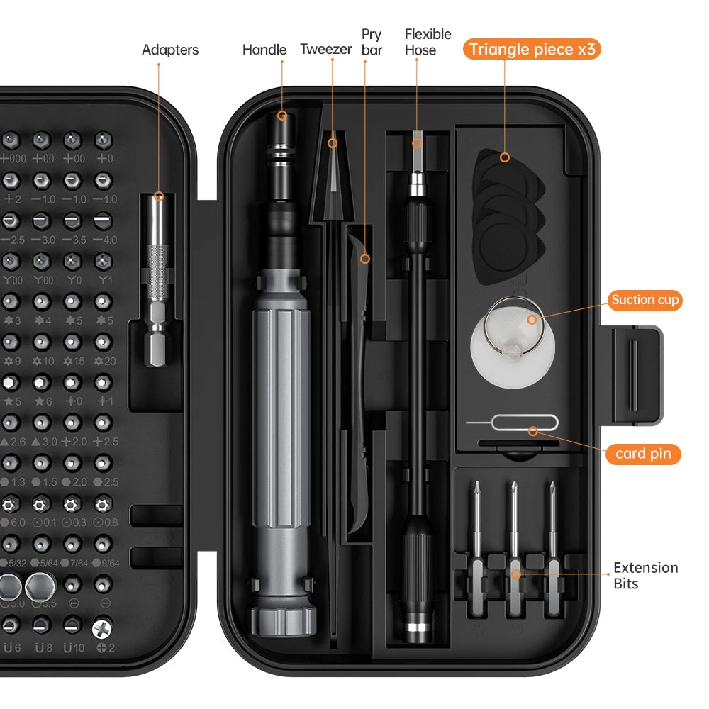 Screwdriver Set Magnetic Torx Phillips Screw Bit Kit Precision Portable Manual Hand Tool Kits for Xiaomi Phone PC Repair Tools