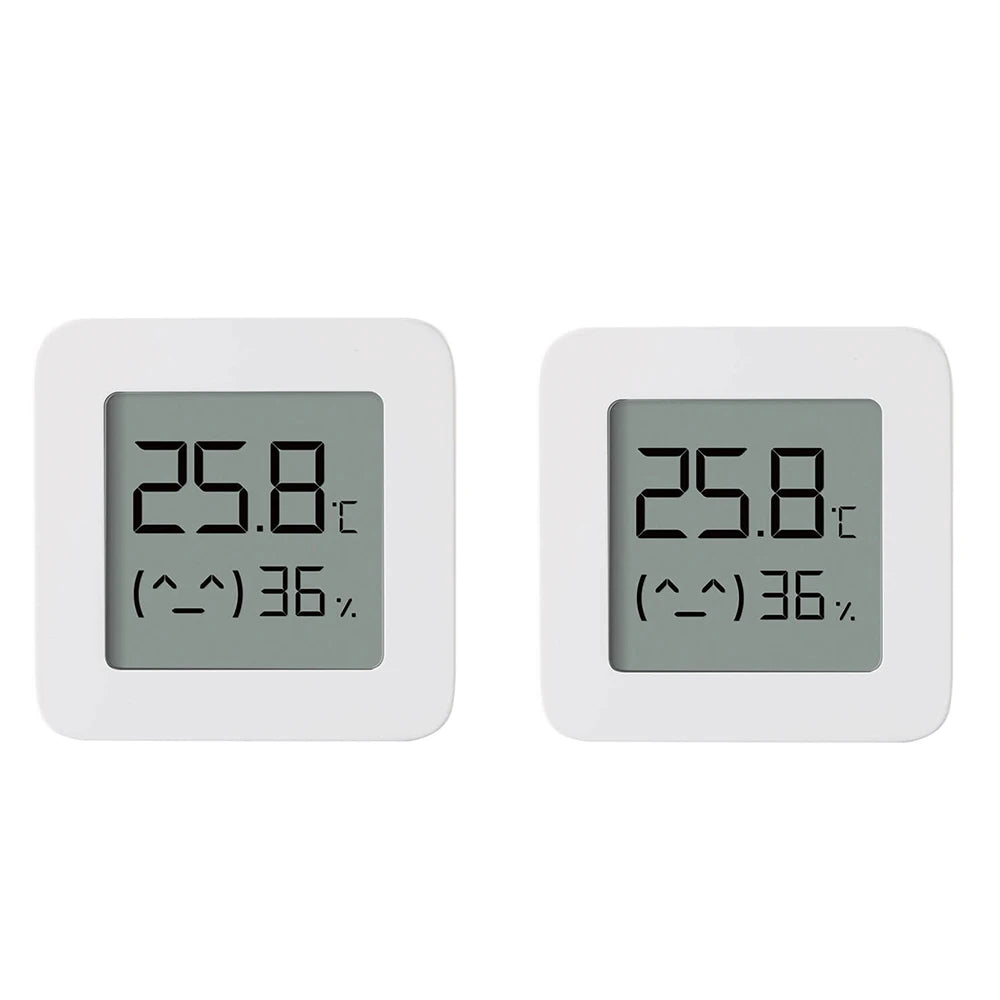XIAOMI Termómetro 2 Mijia Eléctrico Bluetooth Inalámbrico Inteligente Higrómetro Termómetro Detección de Temperatura MI Mijia Home APP