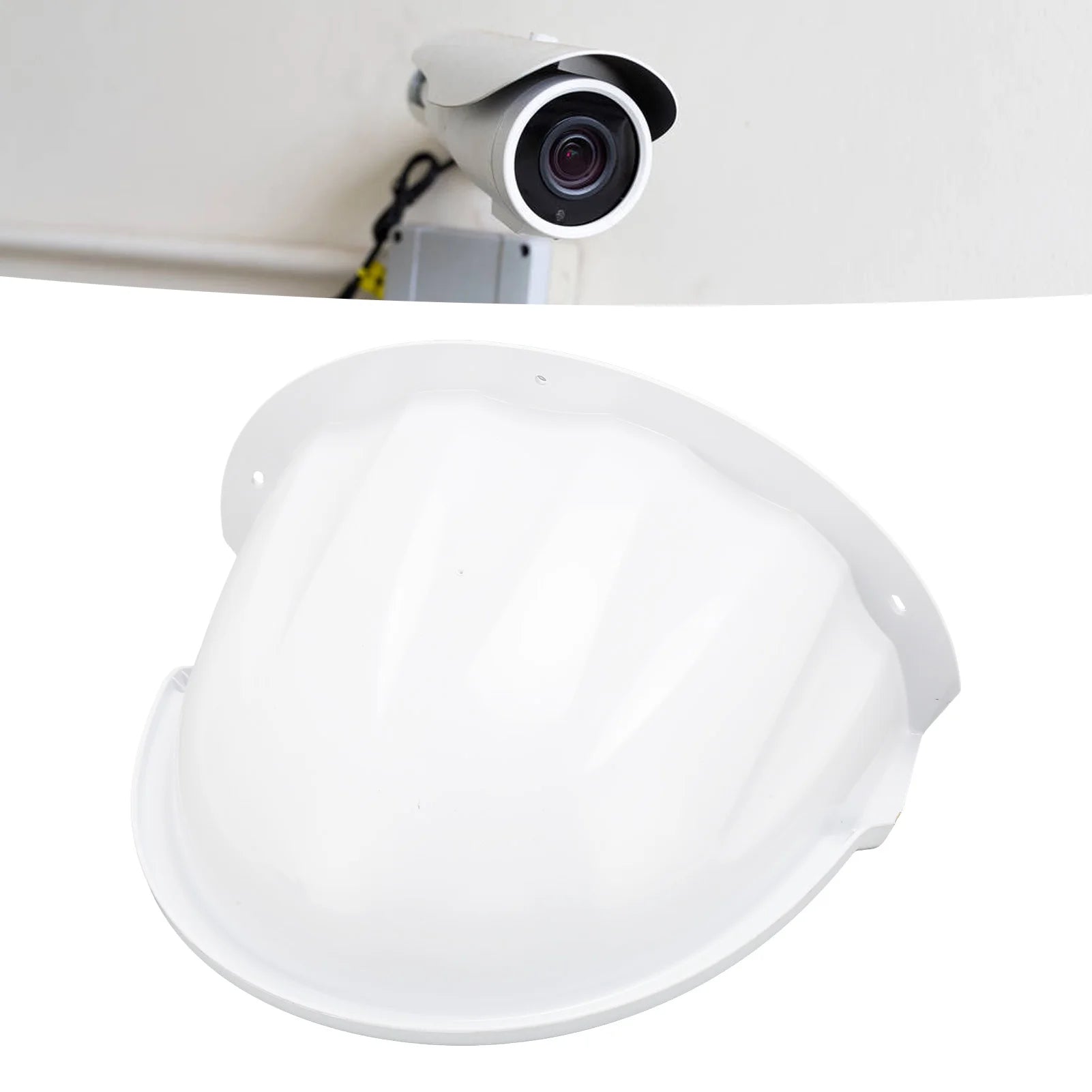 Protective Cover ABS Plastic Sunshade and Rain Cover Outdoor Surveillance Camera Cover