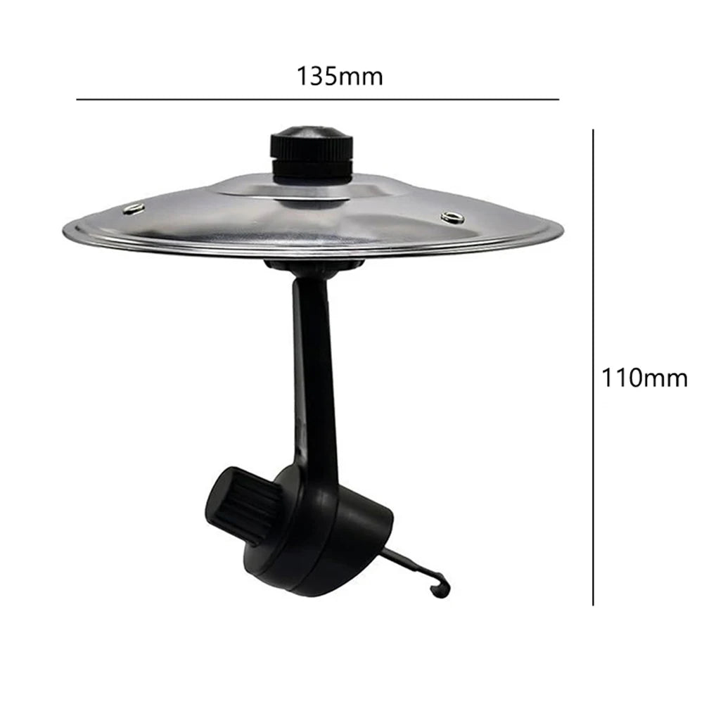 2/1PC Vehicles Musical Saucer Car Crash Cymbal Alloy Car Crash Drums Cymbal Air Vent Drum Mini Drum Clip-On Mini for Music Vent