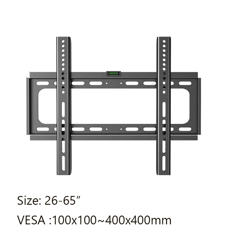 26-63inch TV Wall Mount Bracket Universal TV Mount Monitor Holder Adjustable Low Profile Flat TV Wall Mount for LCD LED Monitor
