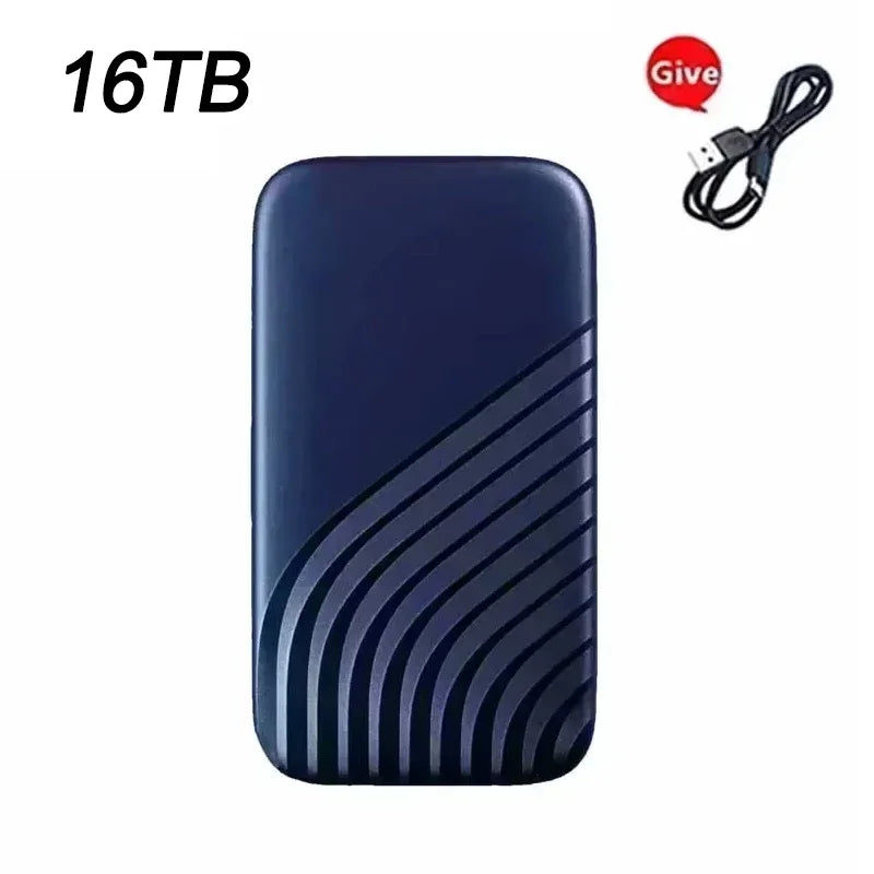 New SSD USB Flash Hard Drive External TypeC High Speed SSD USB3.1 256TB SSD Storage Portable HD Hard Disk