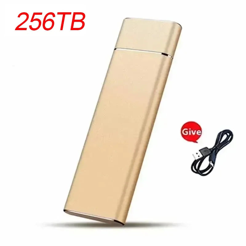 Mini Portable USB SSD 1TB 2TB High-speed Original Mass Storage SSD USB3.0 External Hard Drive for USB SSD Computer Laptop