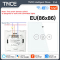 TNCE Tuya WIFI Light Dimmer Switch EU/US Brightness adjust LED Dimmer Breaker Module Smart Life Voice Control Alexa Google Home