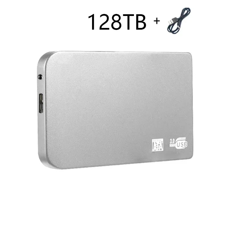 High-speed SSD 256TB USB 3.0 Enclosure Mobile Hard Drive Cases for SSD External Storage HDD Box With USB Cable ABS Tools