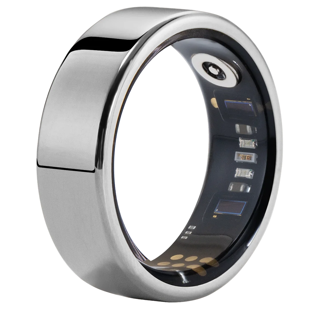 Amovan Nova Smart Ring Premium Quality GPS Sports Heart Rate Blood Oxygen Stress Sleep Temperature Monitor Meditation Ring