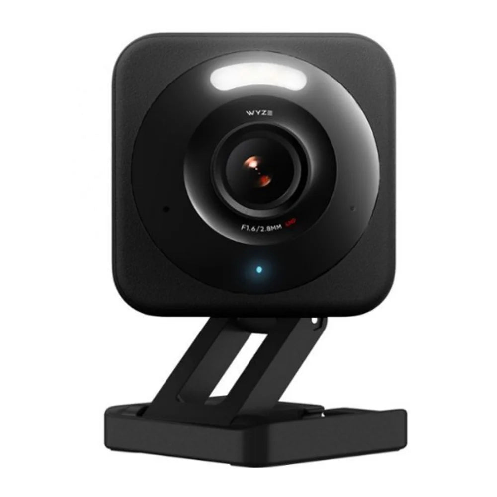 Wyze Cam v4, cámara de seguridad inteligente 2K Wi-Fi para el hogar, foco/sirena activado por movimiento, audio bidireccional, monitor para mascotas/bebés para exteriores/interiores