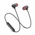 Auriculares inalámbricos Bluetooth con banda para el cuello, monitor intrauditivo con micrófono, batería de larga duración, auriculares de alta calidad para deporte