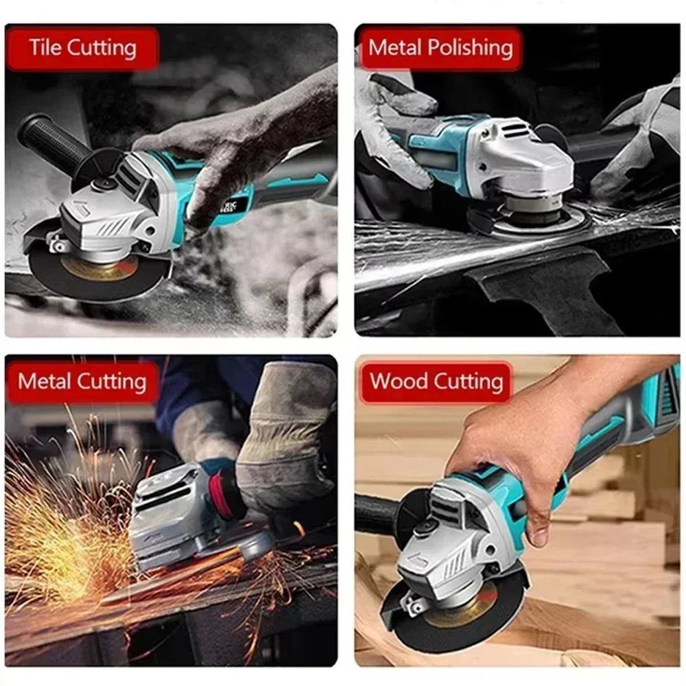 Original Makita DGA404 Brushless Angle Grinder Polishing Cutting Machine Cordless Angle Grinder Tool For Makita 18V Battery pin
