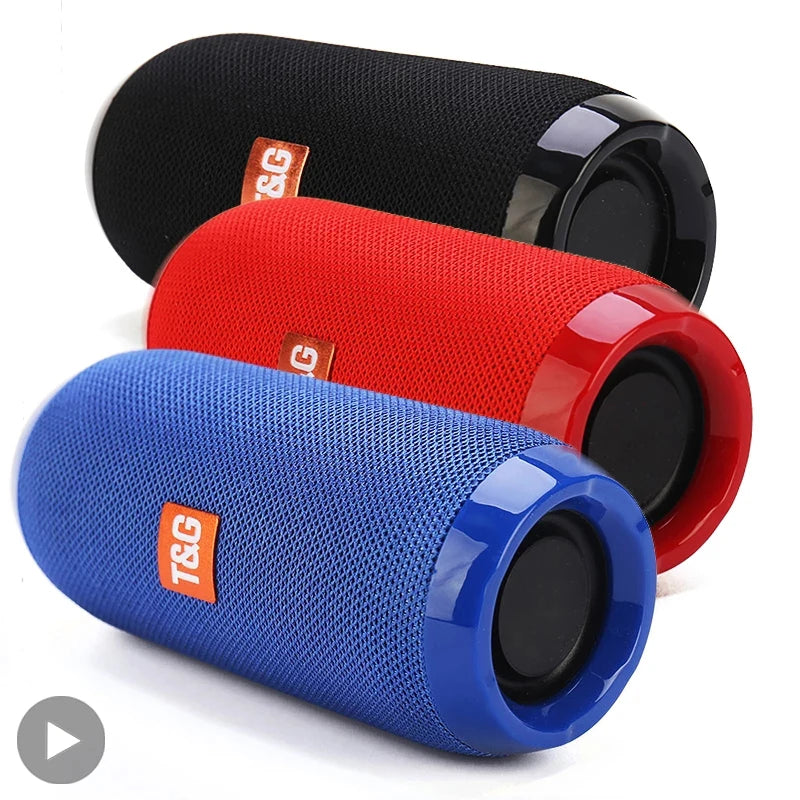 Altavoz inalámbrico portátil Bluetooth Caja de sonido Bluetooth para radio FM Subwoofer Audio Bluetooth Manos libres Baffle