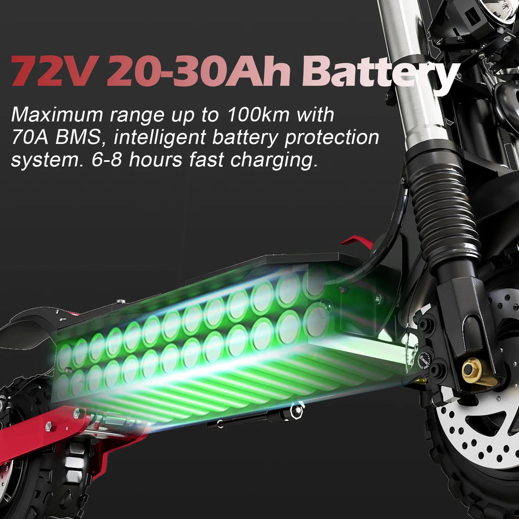 [8 modelos] Scooter eléctrico de 10/11 pulgadas 48V-72V 1000W-6000W 50-85km/h Rápido E Scooter Todoterreno Patinete Eléctrico Plegable para Adultos
