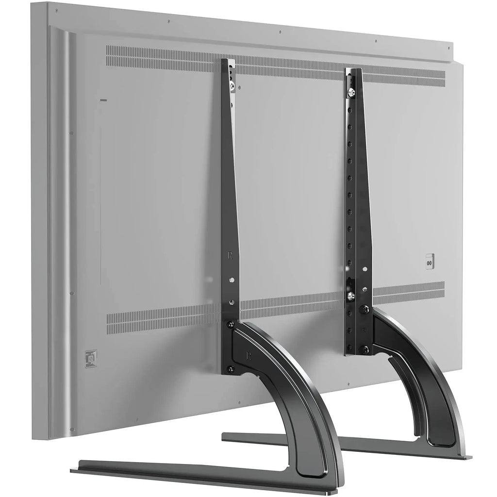 Universal Table Top TV Stand Mount for 32 to 75 Inch Screen TVs, TV Base 3-Level Height Adjustable TV Legs Max VESA 600x400mm