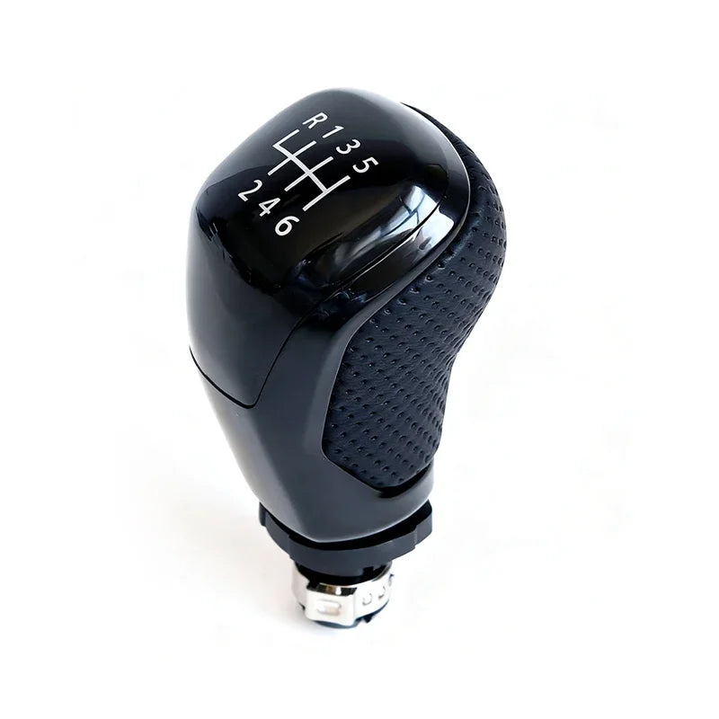 12mm 5 6 Speed Car Shift Gear Knob Lever For Audi A4 B6 B7 B8 A6 A3 VW Golf Polo Bora Passat Ibiza 6J Seat Leon Mk1 Skoda