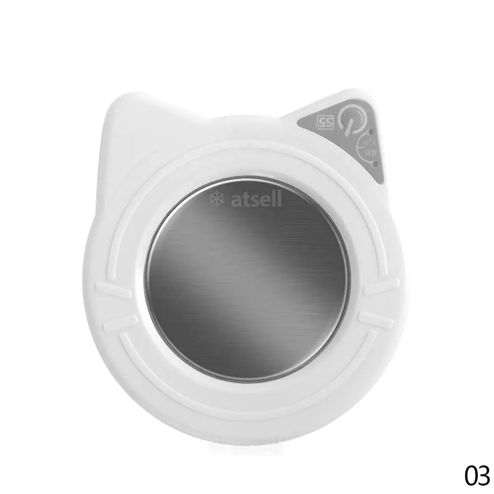 USB Cute Mug Warmer Cup Heater Desktop Heated Coaster for Coffee Milk Tea Temperatures Adjustable Cup Warming Pad