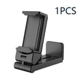 Airplane Phone Holder Portable Foldable Desktop Mobile Phone Stand Rotatable Selfie Holding Live Train Seat Clip Lazy Bracket